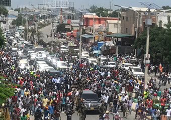 Haïti-Politique : Panique au Carrefour de l’aéroport, le Président Jovenel Moïse évacués