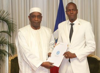 Haïti-Diplomatie:  Le Président de la République reçoit les lettres de créance d’un nouvel Ambassadeur.