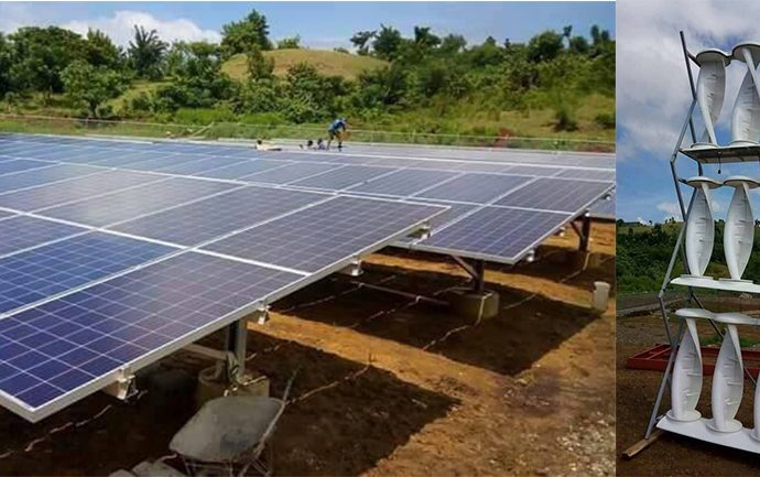 Haïti-Politique:Visite des travaux de construction du central de production d’énergie solaire et éolienne à Les Irois par Jovenel Moïse