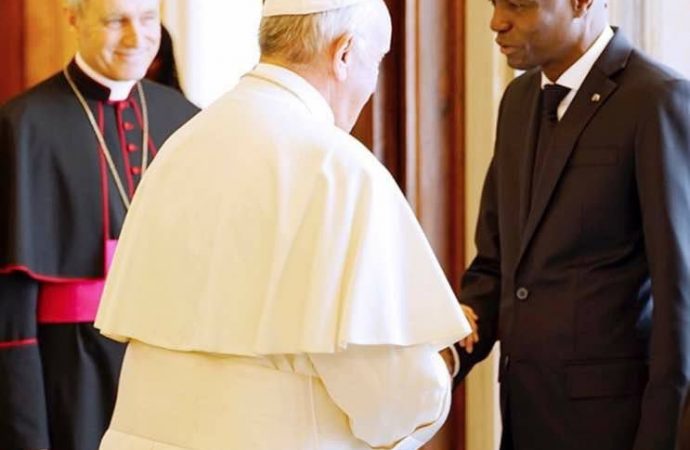 Haïti-Coopération:Jovenel Moïse a rencontré le Pape François