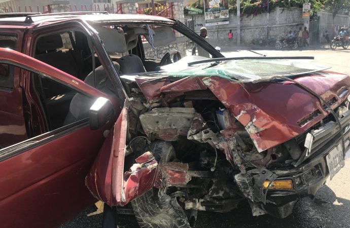 Accident à Pétion-Ville : 3 victimes enregistrées