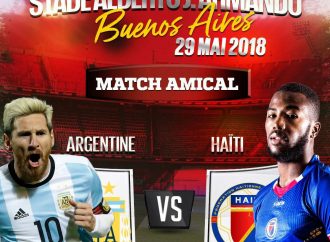Haïti affrontera l’Argentine de Lionel Messi en amical !