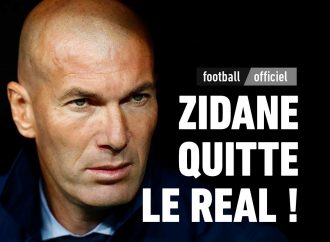 C’est un énorme coup de tonnerre Zinédine Zidane quitte le Real Madrid