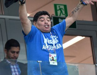 Diego Maradona victime d’un malaise à la fin du Match Argentine-Nigeria