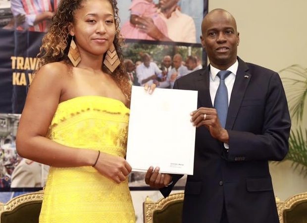 Noamie Osaka,  ambassadrice de bonne volonté pour la promotion du sport haïtien