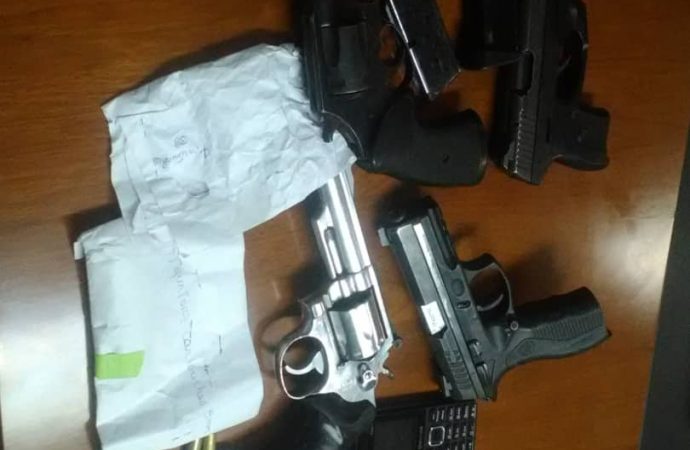 Bilan: 10 arrestations, 4 armes à feu saisis par la PNH