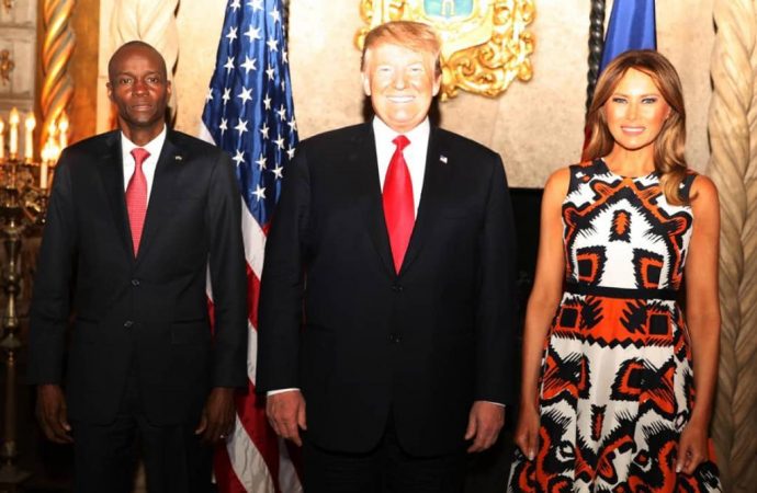 Mini-sommet USA-Caraïbes: Jovenel  Moïse reçu par Donald Trump