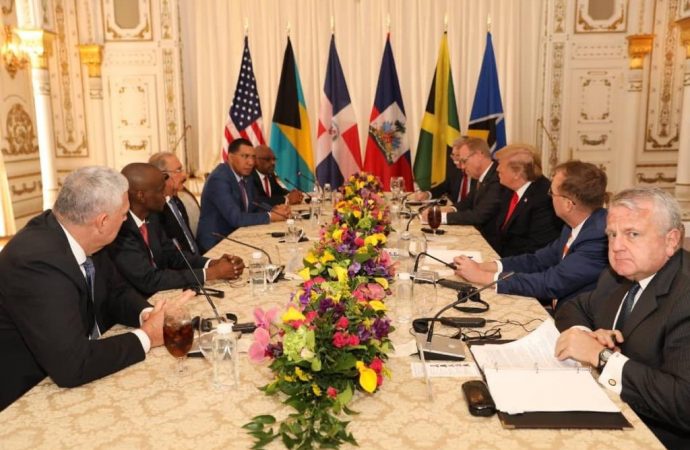 Sommet USA/Caraïbes:Jovenel Moïse expose ses projets à Donald Trump