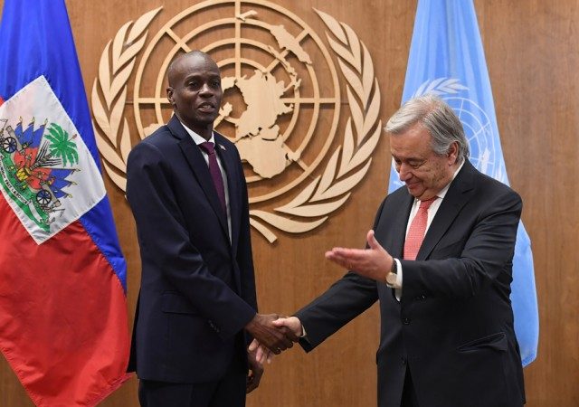 Dialogue inter-haïtien: Jovenel Moïse appelle à l’aide le secrétaire général de l’ONU