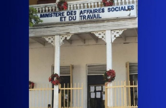 Arrêt de travail au Ministère des Affaires Sociales