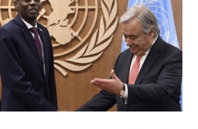 Assemblée générale de l’ONU: Jovenel Moïse annule son voyage