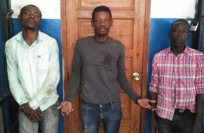 Haïti-Sécurité: 3 individus arrêtés en possession d’armes à feu
