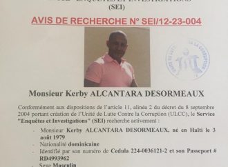 Arrestation de Kerby Alcantara Desormeaux