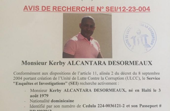 Arrestation de Kerby Alcantara Desormeaux