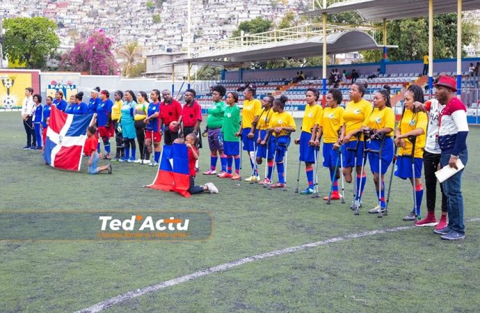 Football handicapé: la sélection Haïtienne s’impose 2-0 face à la République Dominicaine