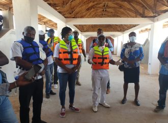 Coronavirus : Le directeur du SEMANAH en visite aux ports de Carriès et Anse-à-Galets