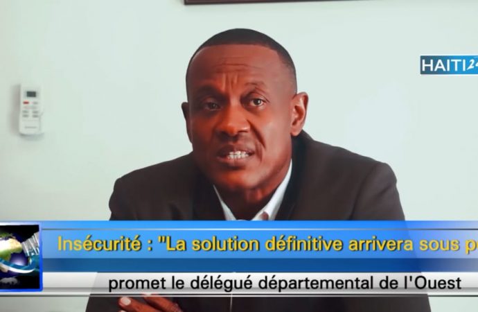Insécurité : “La solution définitive arrivera sous peu”, promet le délégué départemental de l’Ouest