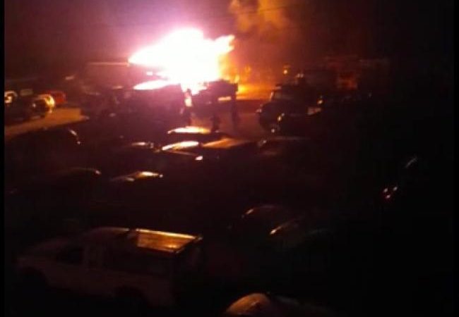 Saint Marc-Douane: 5 voitures, 2 yatchs incendiés par la foudre !