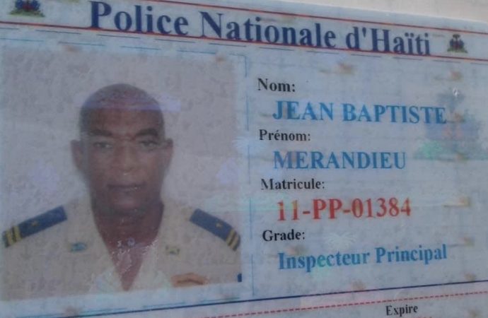 PNH-Décès : l’inspecteur Jean-Baptiste Meradieu s’est suicidé