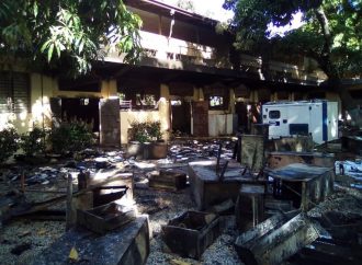 Une partie de la Faculté d’Agronomie et de Médecine Vétérinaire incendiée