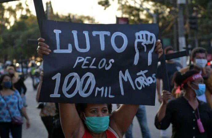 COVID-19 : 100 000 morts au Brésil, pas un mot de Bolsonaro