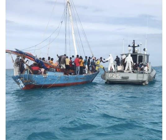 Migration: 44 migrants arrêtés aux larges des Bahamas