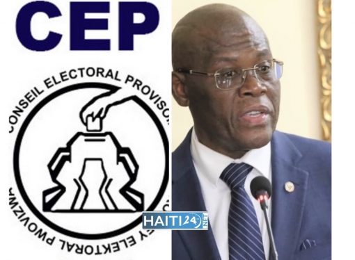 Les neuf membres du CEP désignés, Joseph Jouthe annonce la publication d’un arrêté