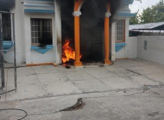 Le bureau de l’ONI à Bourdon incendié une deuxième fois