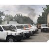 Protestation policière : le bureau du FAES attaqué, plusieurs véhicules incendiés