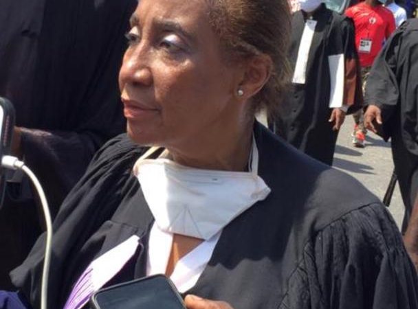 Marie Suzy Legros élue bâtonnière de l’ordre des avocats de Port-au-Prince
