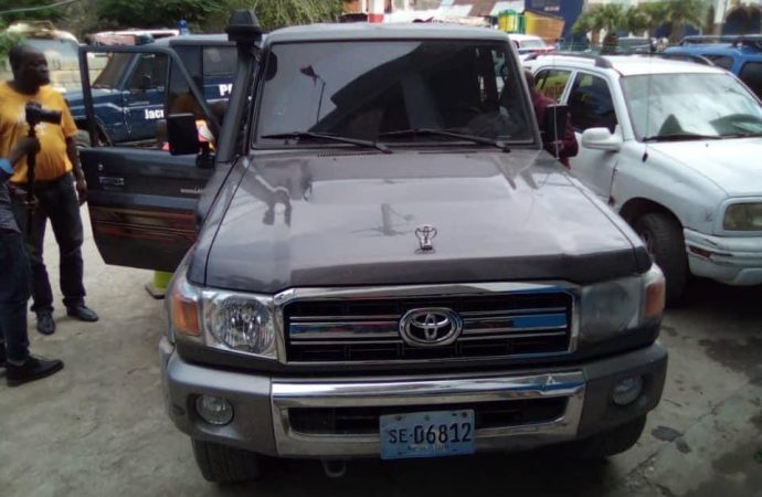 Sud-Est: La PNH confisque la voiture de l’ancien sénateur Dieupie Chérubin