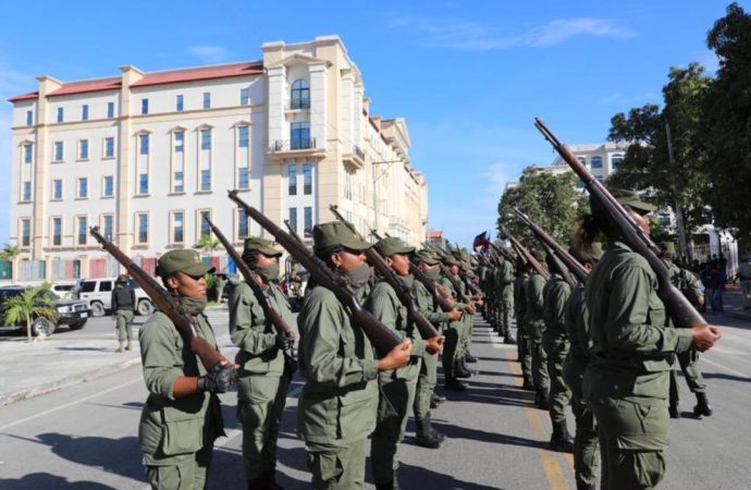 Les Forces Armées d’Haïti lancent un recrutement pour la formation d’une classe de cadets