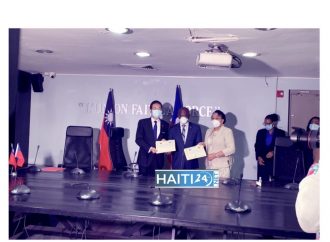 Vers le renforcement des capacités du CAN : Haïti et Taïwan signent un accord