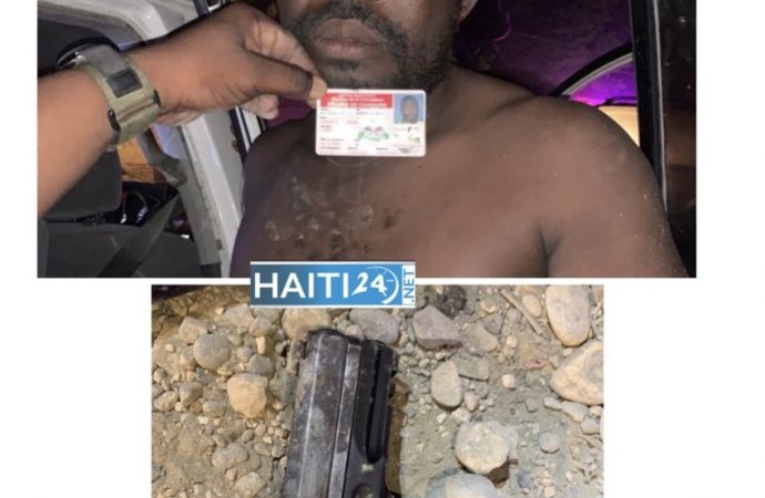 Tabarre-Sécurité : un homme arrêté en possession d’une arme de police