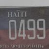 Les Forces Armées d’Haïti dotées de leurs propres plaques d’immatriculation