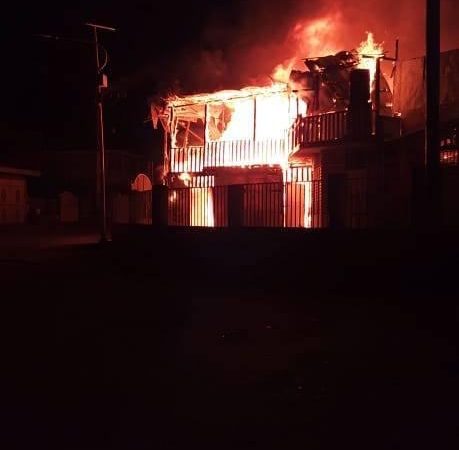 Jacmel: incendie à l’hôtel Mazmotte