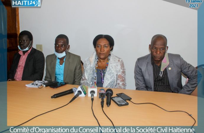Lancement du Conseil National de la Société Civile Haïtienne