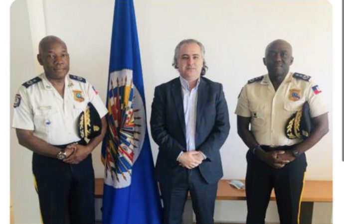 Sécurité : fructueuse rencontre entre Léon Charles et un représentant de l’OEA