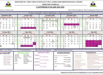 Education: La rentrée scolaire est prévue le 6 septembre, selon le calendrier du MENFP