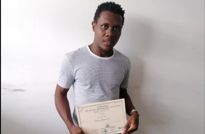 Concours “Jeune historien guyanais” : Un Haïtien remporte le premier prix