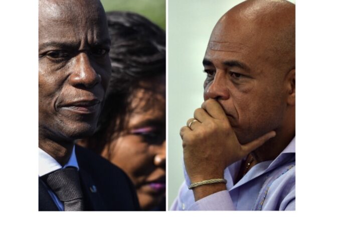 Hommage de Michel Martelly à Jovenel Moïse : « Nous n’allons pas perdre la bataille »