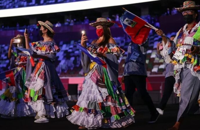 Jeux Olympiques 2021: Haïti 2ème équipe mieux habillée lors de la cérémonie d’ouverture