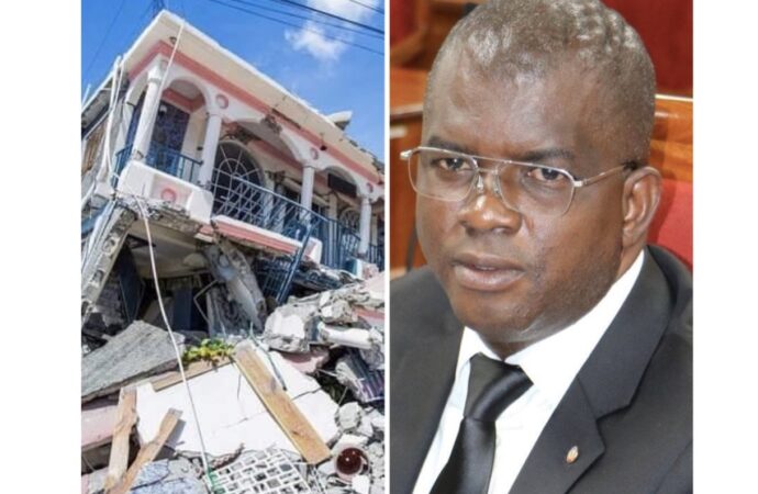 Haïti-Séisme : Rony Celestin fait don de 25 millions de gourdes, 10 mille sacs de ciments aux victimes du Grand Sud