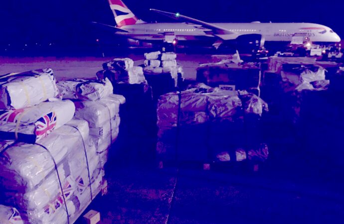 Séisme : Les fournitures de secours du Gouvernement britannique sont arrivées en Haïti