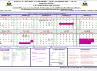 Haïti-Education : le MENFP publie le calendrier scolaire remanié