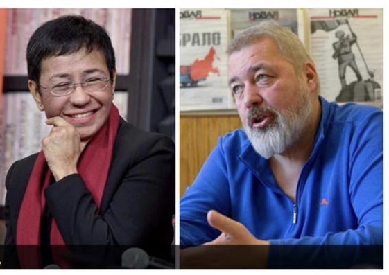 Le Prix Nobel de la paix 2021 remporté par les journalistes Dmitri Mouratov et Maria Ressa