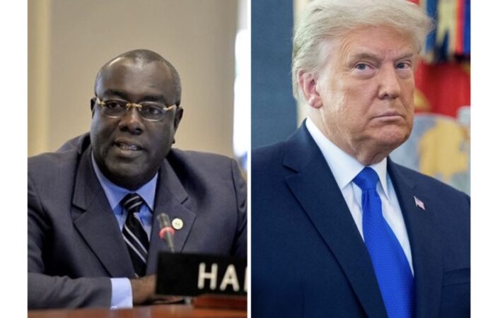 Propos désobligeants de Donald Trump envers des migrants haïtiens, Bocchit Edmond s’insurge