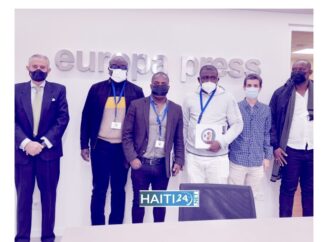 Coopération haïtiano-espagnole : Une délégation de journalistes haïtiens en formation discute de la crise haïtienne avec le président exécutif de l’agence presse Europa