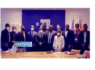 En visite en Espagne, le PDG de Haïti 24 et d’autres confrères visitent l’agence EFE