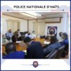 Sécurité: Importante réunion entre le DG a.i de la PNH, INL, BINUH et PNUD